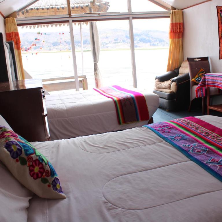 Uros Titicaca Star - Habitación Doble con baño privado - 2 camas - 5