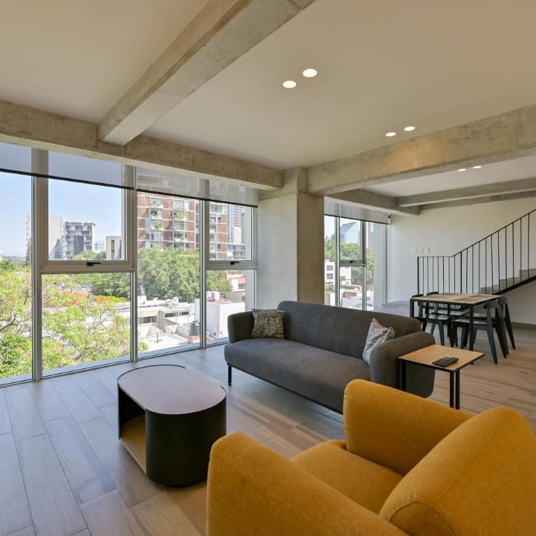 Nido x Nomad Pablo Neruda GDL - Three-Bedroom Premium Apartment - 1