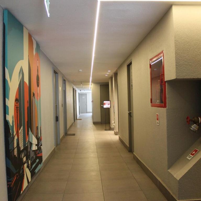 Studio with balcony - Parque O'Higgins - Apartamento de 1 dormitorio - 10