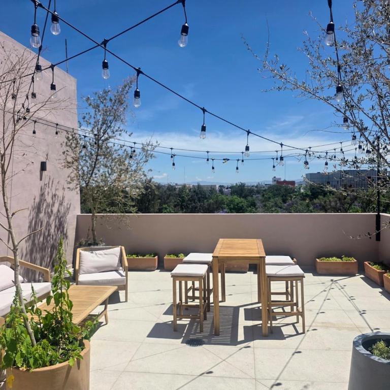 Morelos 221 Downtown Area Loft with Private Terrace - Apartamento de 1 dormitorio - 5