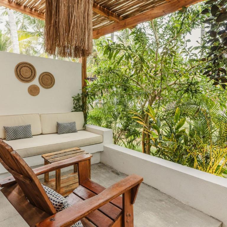 Ecohotel Raices del Rosario - Triple Room with Terrace - 3
