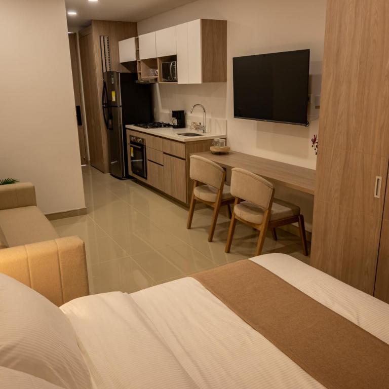 Reserva del mar 2 Apto nuevo y moderno en Rodadero con Rooftop Pool - Apartamento de 1 dormitorio - 14