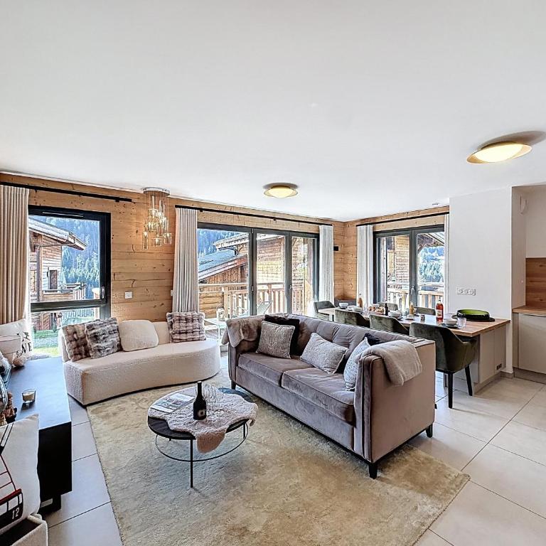 Les Rennes - appartement - 6 pers - Jacuzzi - Apartamento con vistas a las montañas - 1