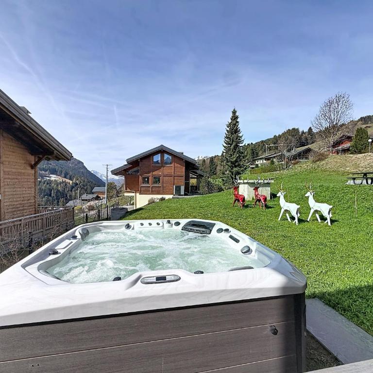 Les Rennes - appartement - 6 pers - Jacuzzi - Apartamento con vistas a las montañas - 3