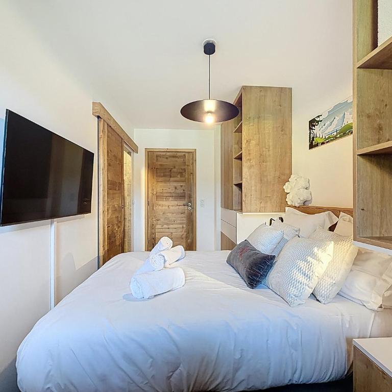 Les Rennes - appartement - 6 pers - Jacuzzi - Apartamento con vistas a las montañas - 6