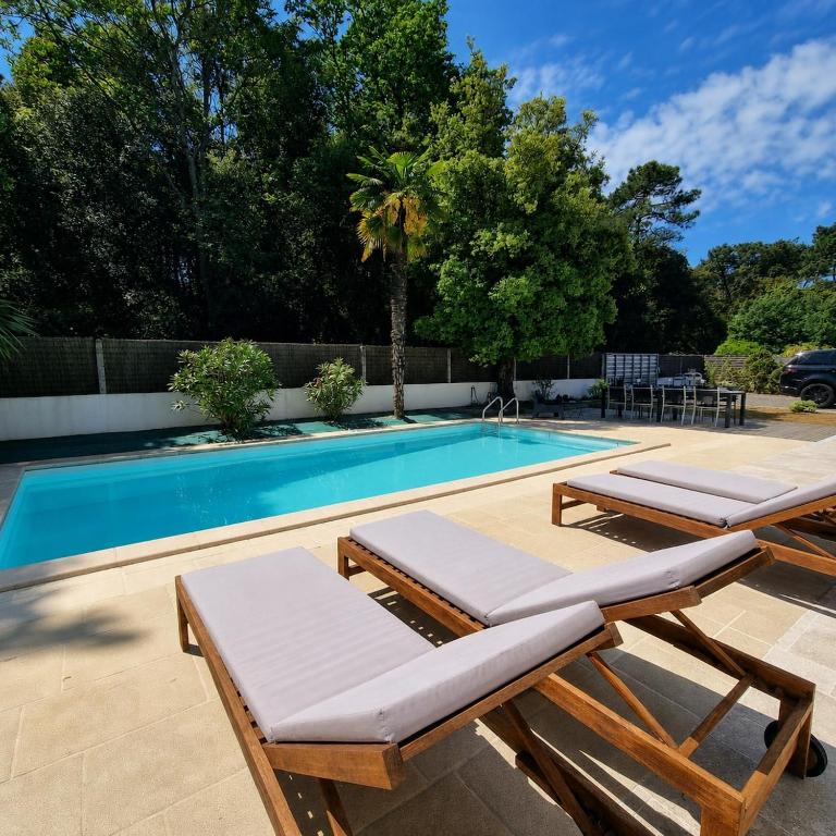 La villa du veillon - piscine chauffée et plage à 600m - Villa - 24