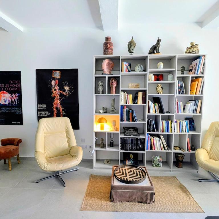 Le Salon Bleu - Histoire de Vaison - Appartement 1 Chambre - 25