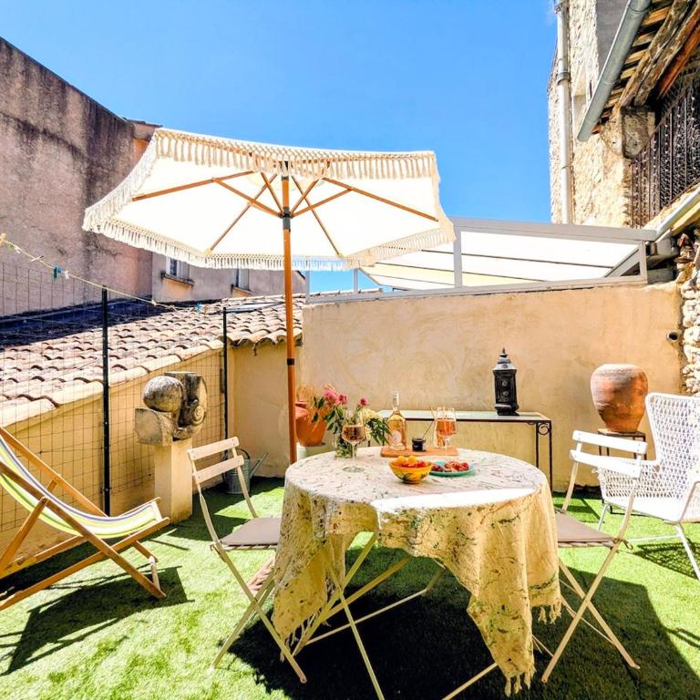 Le Salon Bleu - Histoire de Vaison - Appartement 1 Chambre - 1