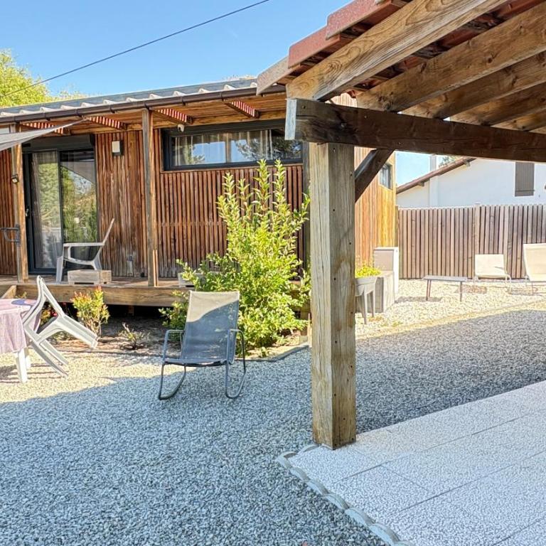EcoKub T3 Indépendant Proche plages et lac - Maison 2 Chambres - 1