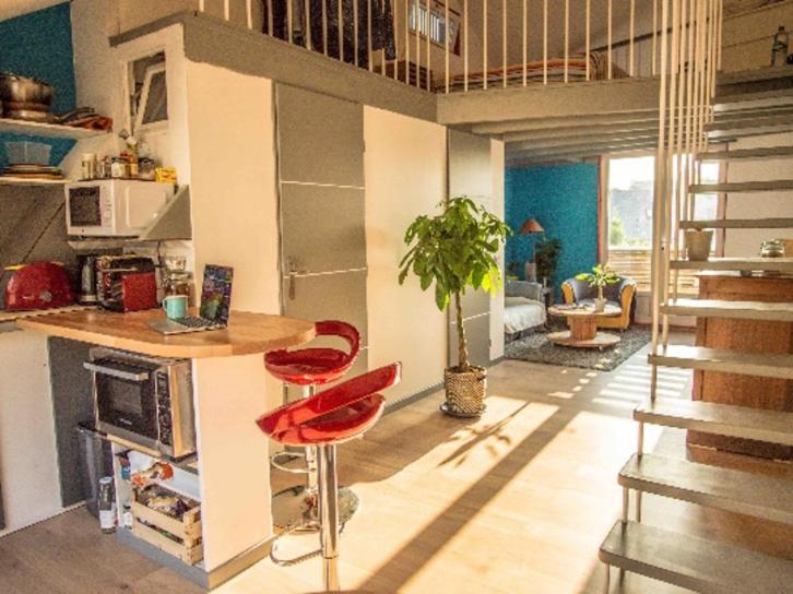Duplex 35mcarré, Zola, dans maison en bois - Apartamento de 1 dormitorio - 6