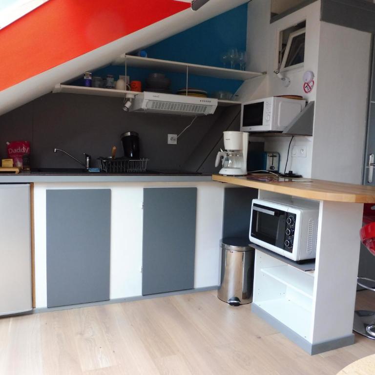 Duplex 35mcarré, Zola, dans maison en bois - Apartamento de 1 dormitorio - 7