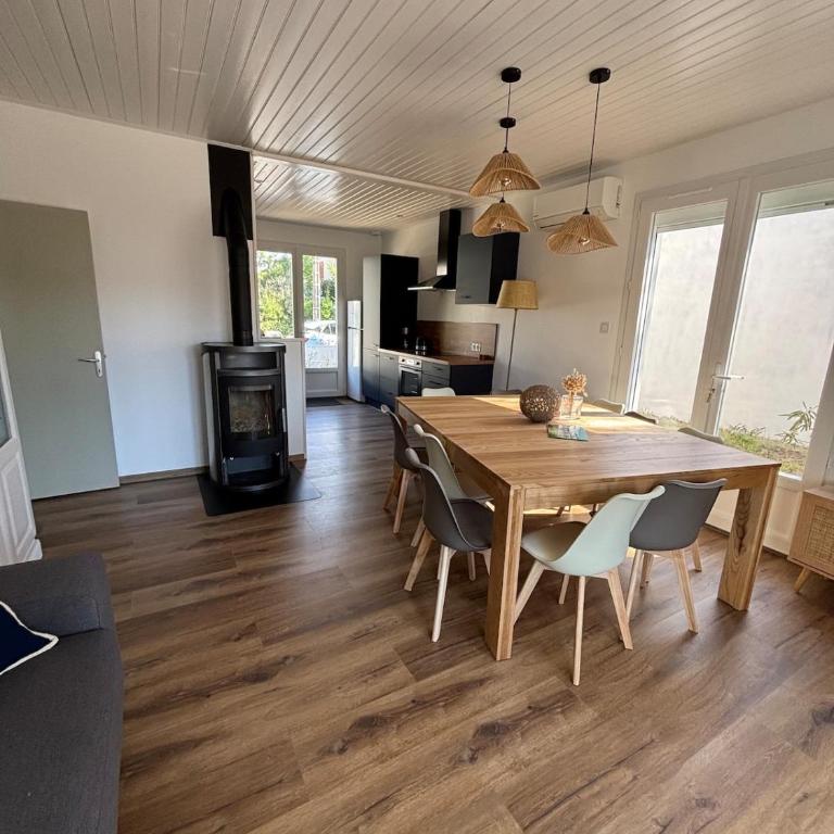 Maison climatisée à 450 mètres de la plage - Casa Vacacional de 3 dormitorios - 3