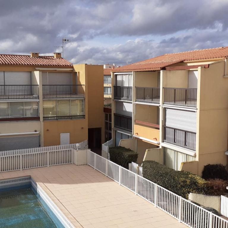 AQUAPLAGE Joli T2 piscine proche plage Richelieu AQUAPLAGE Cap d'Agde - Apartment with Pool View - 14