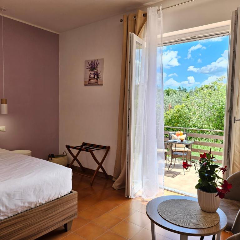 VILLABIANCA B&B Vicino Tuscia Terme - Habitación Doble con terraza - 2