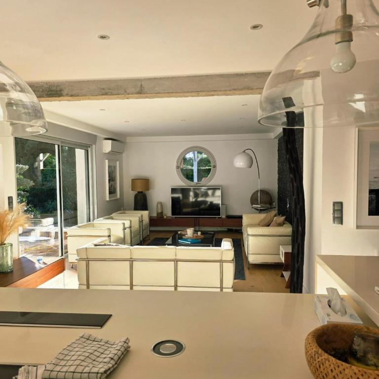 Esprit Villa - Appart luxe jardin et piscine 300m plage - Apartamento de 3 dormitorios con piscina privada - 31