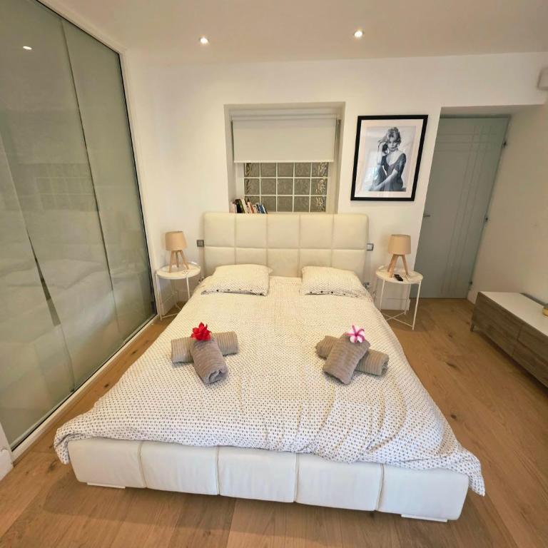 Esprit Villa - Appart luxe jardin et piscine 300m plage - Apartamento de 3 dormitorios con piscina privada - 14