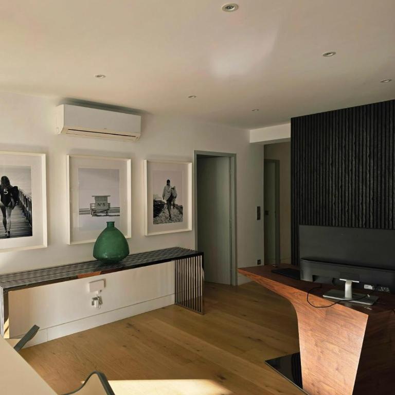 Esprit Villa - Appart luxe jardin et piscine 300m plage - Apartamento de 3 dormitorios con piscina privada - 40