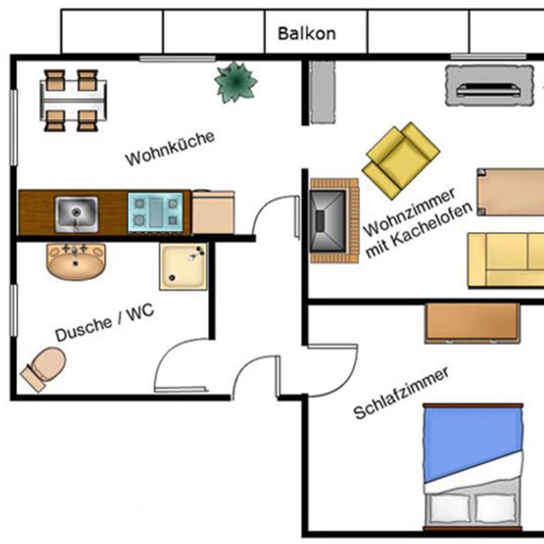 Ferienwohnungen Göstl - Apartment mit 1 Schlafzimmer - 6