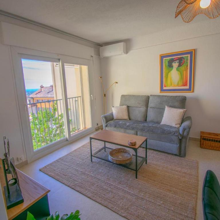 Grasse centre vue mer, clim, 2 pas des parfumeries - Appartement 2 Chambres - 10