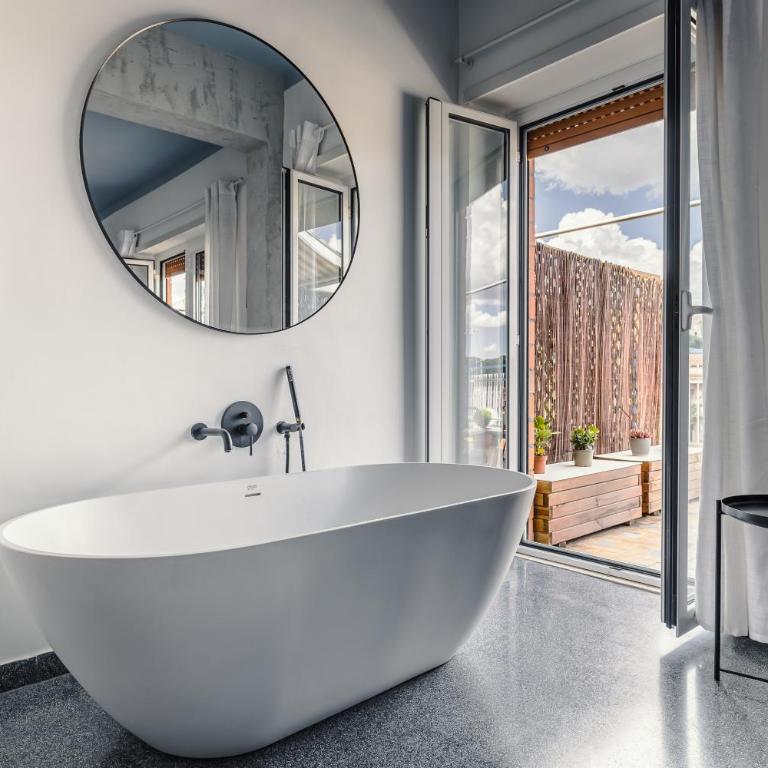San Pietro Panoramic Suites with terrace & Rooms - Le Terrazze del Duca - Camera Quadrupla con Terrazza - 6