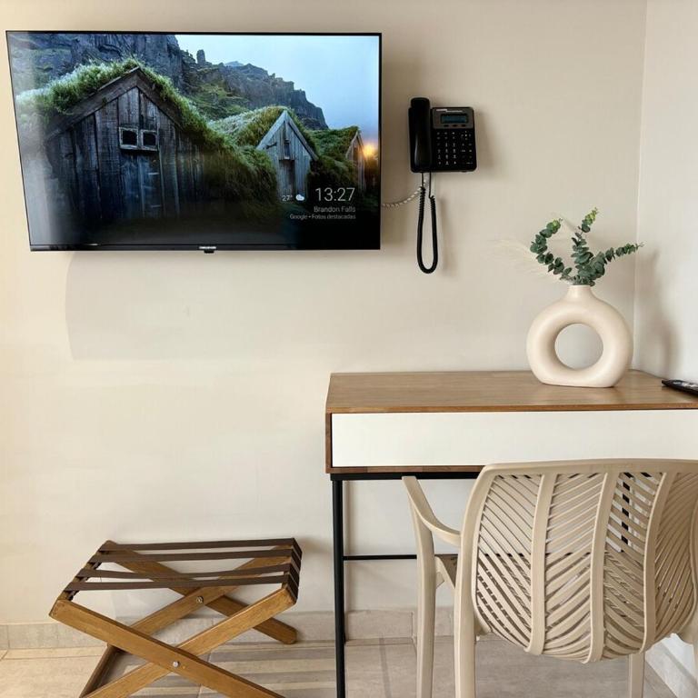 Loft en 30 living con jacuzzi terraza 301 - Two-Bedroom Apartment - 1