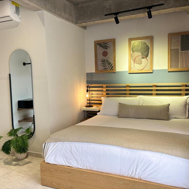 Loft en 30 living con jacuzzi terraza 301 - Two-Bedroom Apartment - 6