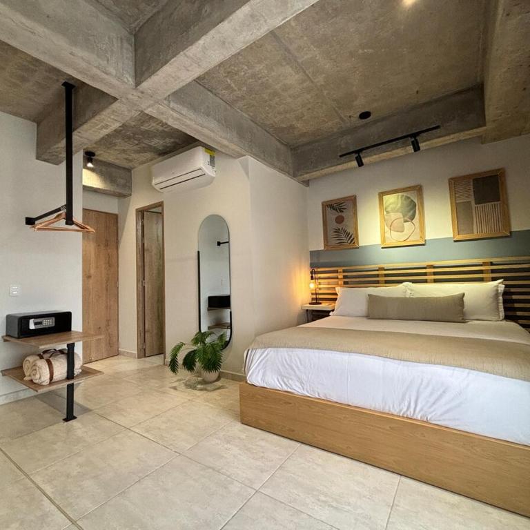 Loft en 30 living con jacuzzi terraza 301 - Two-Bedroom Apartment - 9