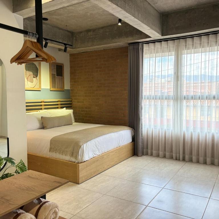 Loft en 30 living con jacuzzi terraza 301 - Two-Bedroom Apartment - 16