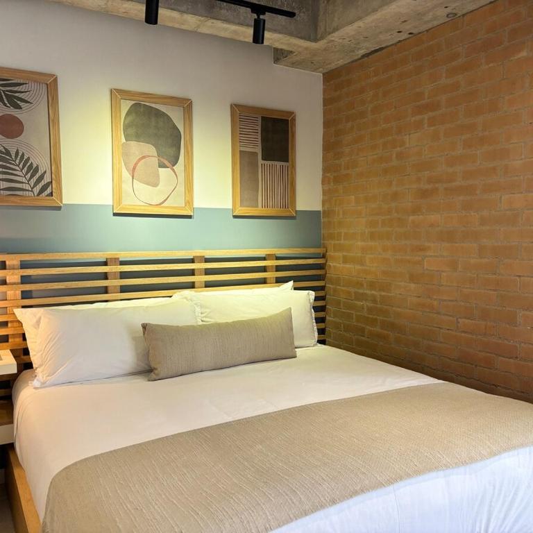 Loft en 30 living con jacuzzi terraza 301 - Two-Bedroom Apartment - 21