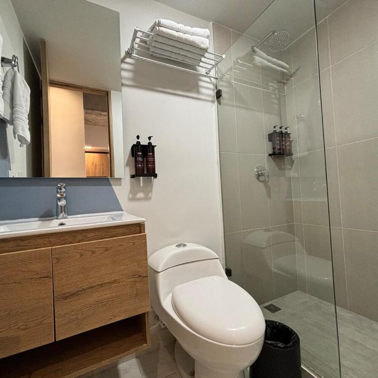 Loft en 30 living con jacuzzi terraza 301 - Two-Bedroom Apartment - 22