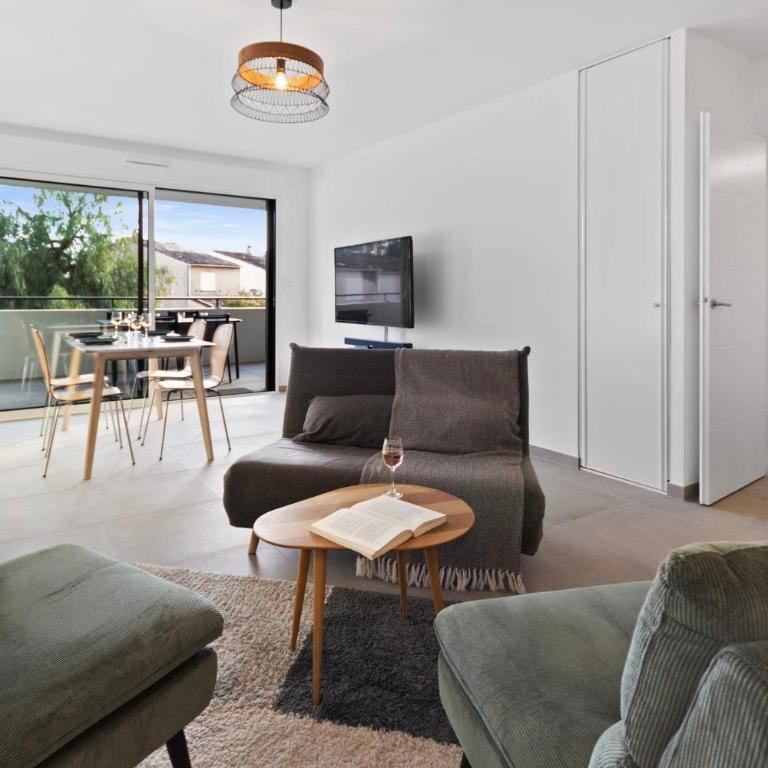 Le Paisible - Sea - Swimming pool - 2 parking spaces - Terrace - Appartement - 4