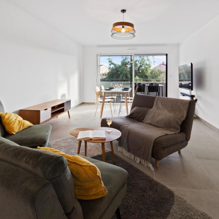 Le Paisible - Sea - Swimming pool - 2 parking spaces - Terrace - Appartement - 22