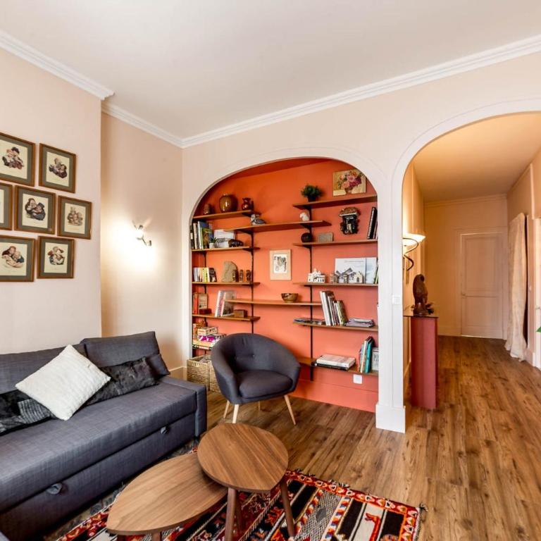 AllinLyon | Cosy vue jardin – Métro Flachet - Appartement - Vue sur Jardin - 2