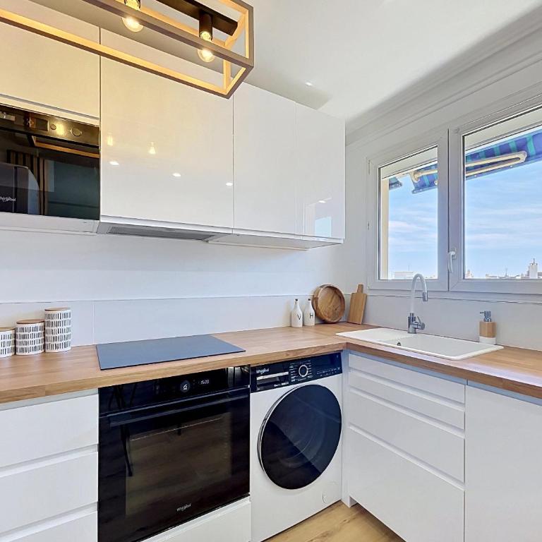 Golfe Juan proche Cannes - 4 couchages - 1 chambre - Appartement - 7