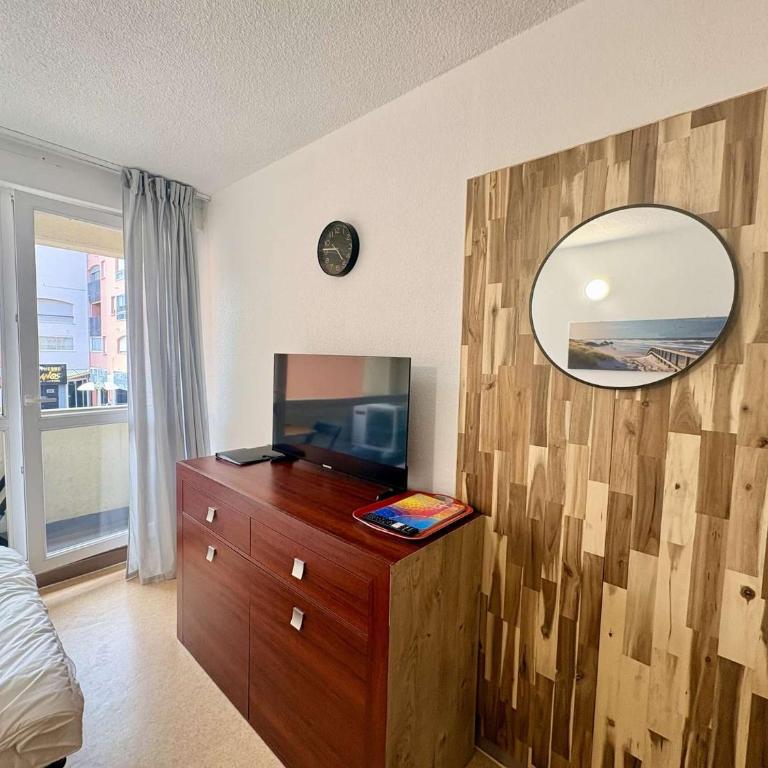 Appt Studio 2 couchages CAP D'AGDE CT495-104 - Studio Apartment with Balcony - 7