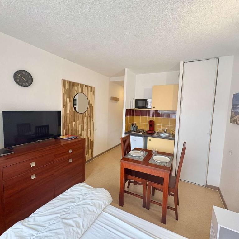Appt Studio 2 couchages CAP D'AGDE CT495-104 - Studio Apartment with Balcony - 12