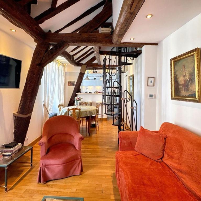 Dans le quartier d Emily in Paris Duplex de charme - Appartement 1 Chambre - 12