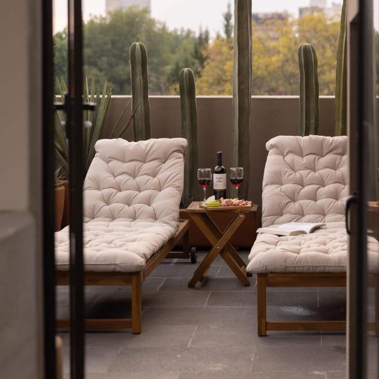 Architectural Condesa Home Indoor-Outdoor Living - Apartamento - 63