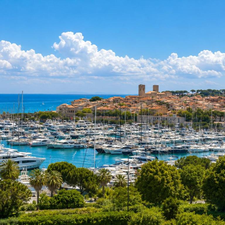 Penthouse - panoramic sea-view rooftop, Port Vauban - Apartment mit Meerblick - 2