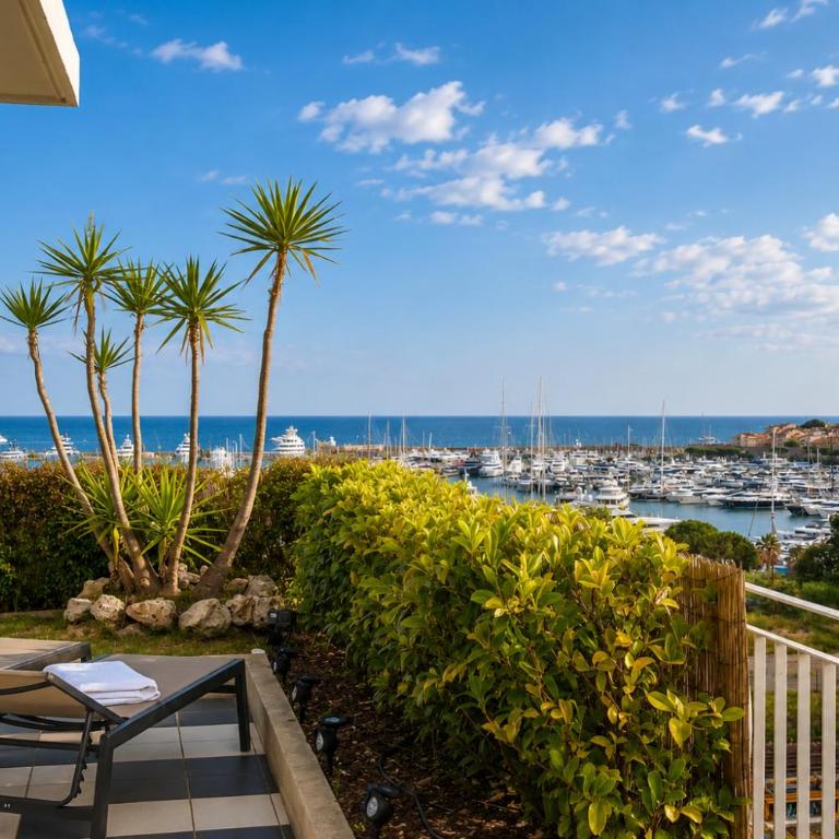 Penthouse - panoramic sea-view rooftop, Port Vauban - Apartment mit Meerblick - 4