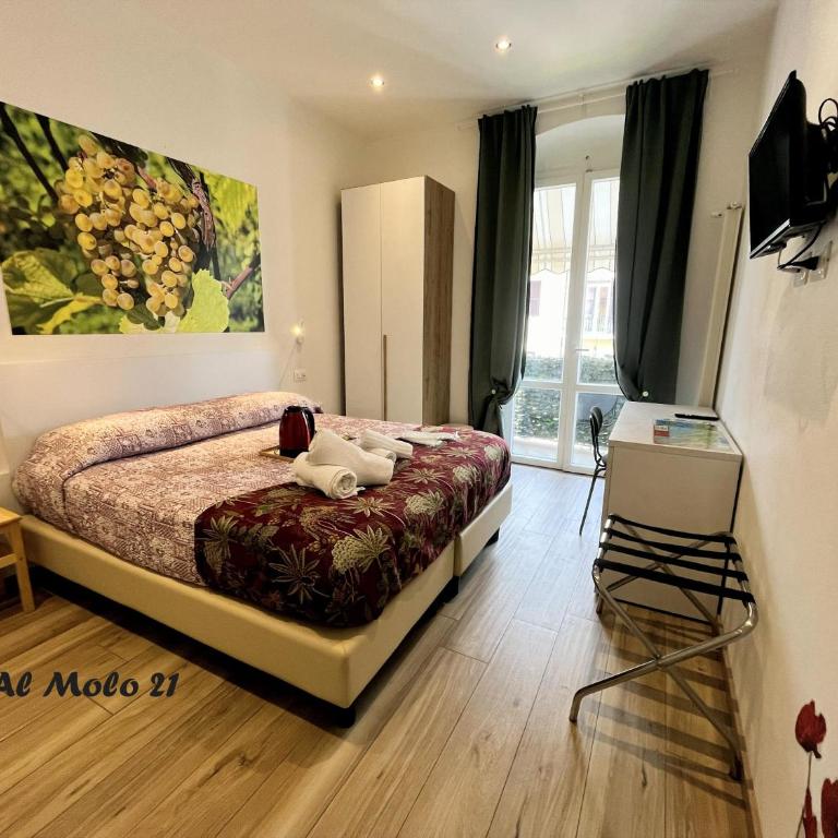 Al molo 21 - Camera Matrimoniale/Doppia con Letti Singoli con Balcone - 18