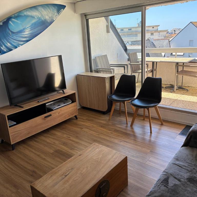 Duplex hyper centre Grande Plage de Quiberon - Appartement 1 Chambre - 2