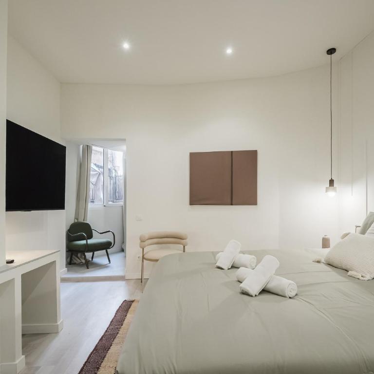 Elegant and Spacious Apartment Steps from Plaza Catalunya - Four-Bedroom Deluxe Apartment - 22