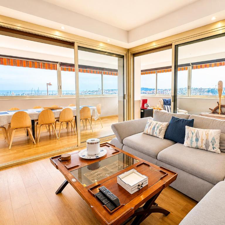 Apartment - sea-view veranda, Port Vauban - Apartment mit Meerblick - 1