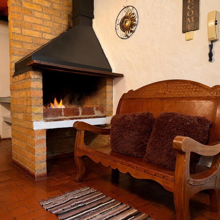CA15 Cabaña rústica con chimenea en La Candelaria - One-Bedroom House - 2