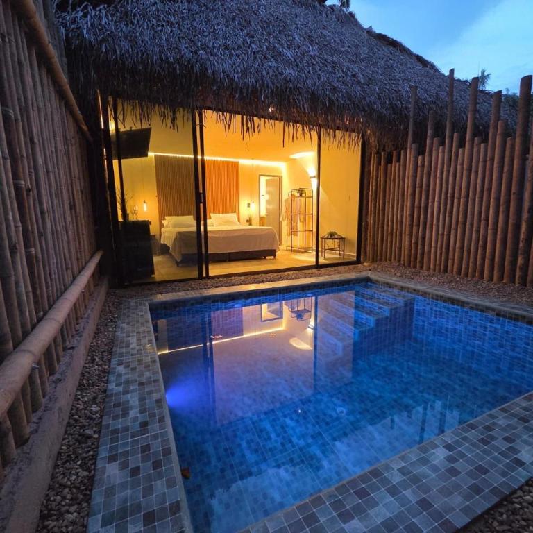 Suite tropical con piscina privada Melgar - Villa de 1 dormitorio - 13