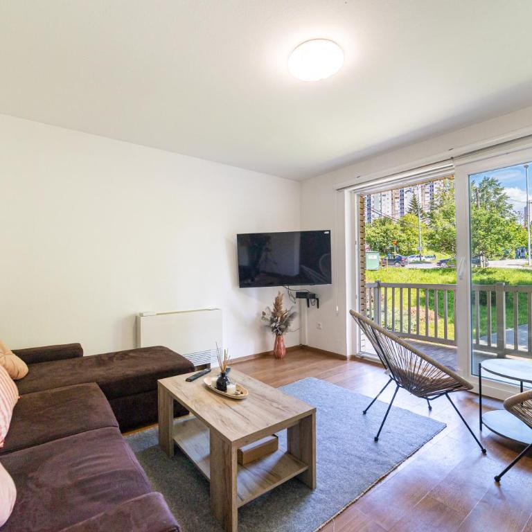 Green and Wood Design Apartments - near Airport with free parking - Apartman sa 1 Spavaćom Sobom - 3