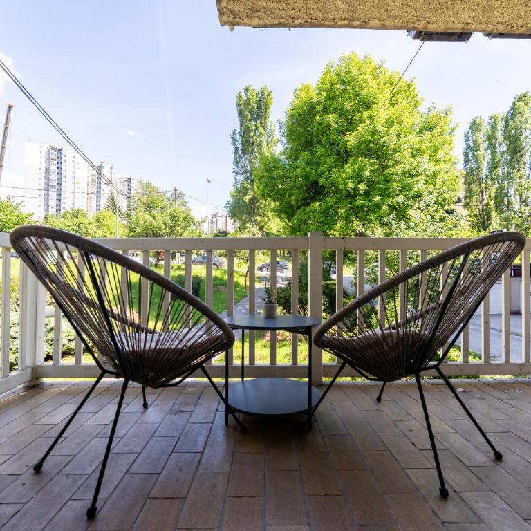 Green and Wood Design Apartments - near Airport with free parking - Apartman sa 1 Spavaćom Sobom - 6