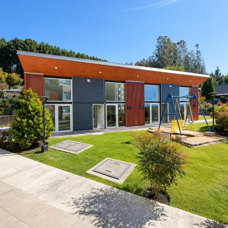 Departamento Villarrica Vista al Volcán y Piscina - Apartamento de 2 dormitorios con vistas a la montaña - 6