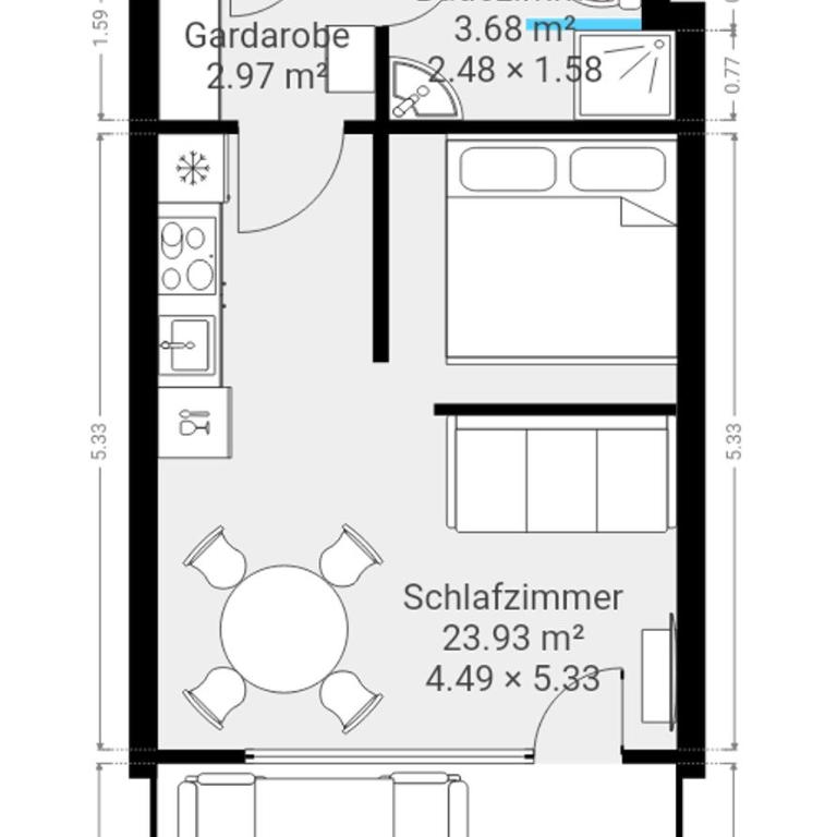 FeWo Falkenloft im Allgäu - Sonnenterrasse mit Markise, WLAN, Self Check-in, gratis Parken, tolle Lage, Königscard - Apartment mit 1 Schlafzimmer - 26